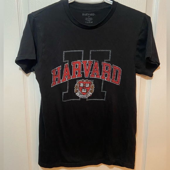 Black Harvard Women’s Tshirt - Picture 1 of 3